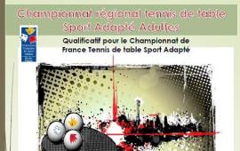 Championnat régional tennis de table 19 mars 2016