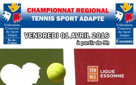 Championnat Régional de tennis sport adapté
