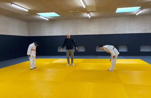 Un judo d'école à St-Cyr