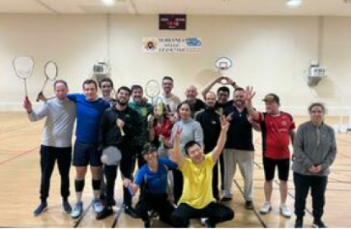 Badminton à Suresnes le 30 mars 