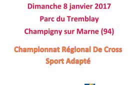 Championnat Régional de Cross Sport Adapté
