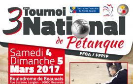 3ème national de pétanque - Beauvais 2017