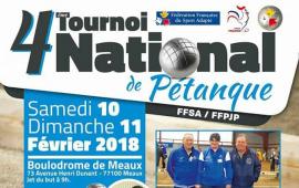 4ème Tournoi National de Pétanque FFSA/FFPJP