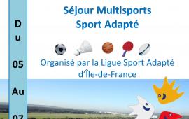 Séjour multisports sport adapté 