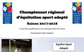 Championnat régional équitation sport adapté 